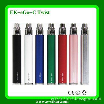 2014 Cheapest high quality china ego twist battery from shenzhen china